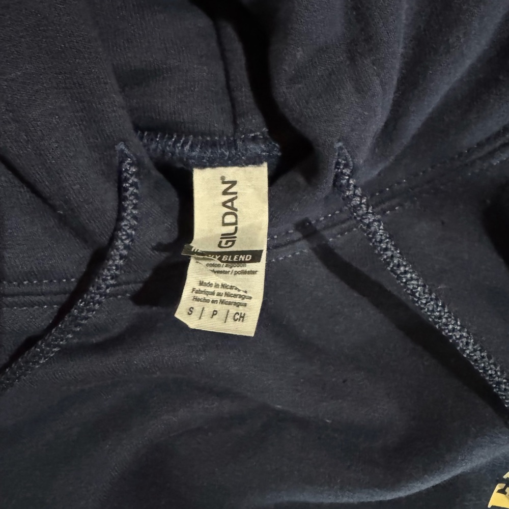 Women’s Caitlin Clark - From the Logo navy blue hoodie - size small - n w/o tags - Picture 3 of 3